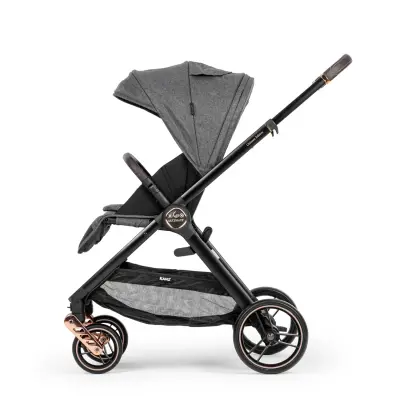 Kanz X-Go Ultimate Çift Yönlü Travel Sistem-Seyahat Sistem Bebek Arabası Rose Gold Gri - 17