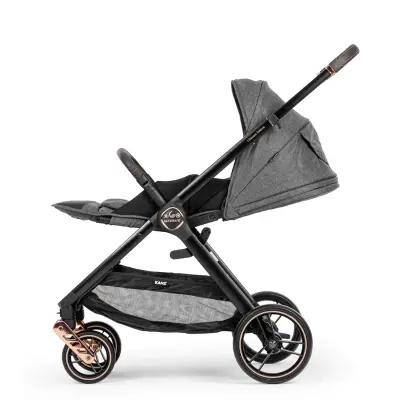 Kanz X-Go Ultimate Çift Yönlü Travel Sistem-Seyahat Sistem Bebek Arabası Rose Gold Gri - 34