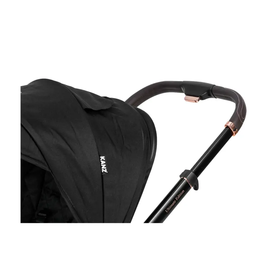 Kanz X-Go Ultimate Çift Yönlü Travel Sistem-Seyahat Sistem Bebek Arabası Rose Gold Siyah   - 3
