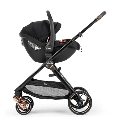 Kanz X-Go Ultimate Çift Yönlü Travel Sistem-Seyahat Sistem Bebek Arabası Rose Gold Siyah   - 23