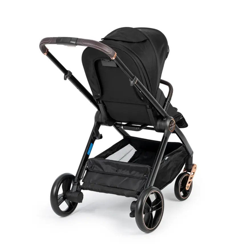 Kanz X-Go Ultimate Çift Yönlü Travel Sistem-Seyahat Sistem Bebek Arabası Rose Gold Siyah   - 19