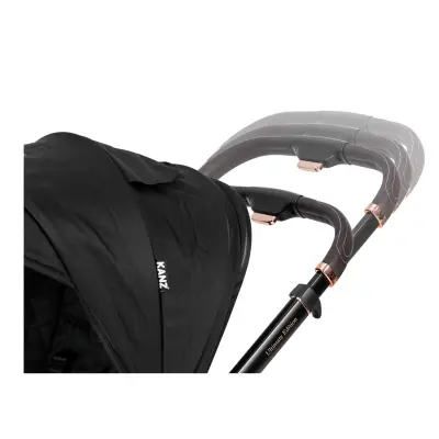 Kanz X-Go Ultimate Çift Yönlü Travel Sistem-Seyahat Sistem Bebek Arabası Rose Gold Siyah   - 33