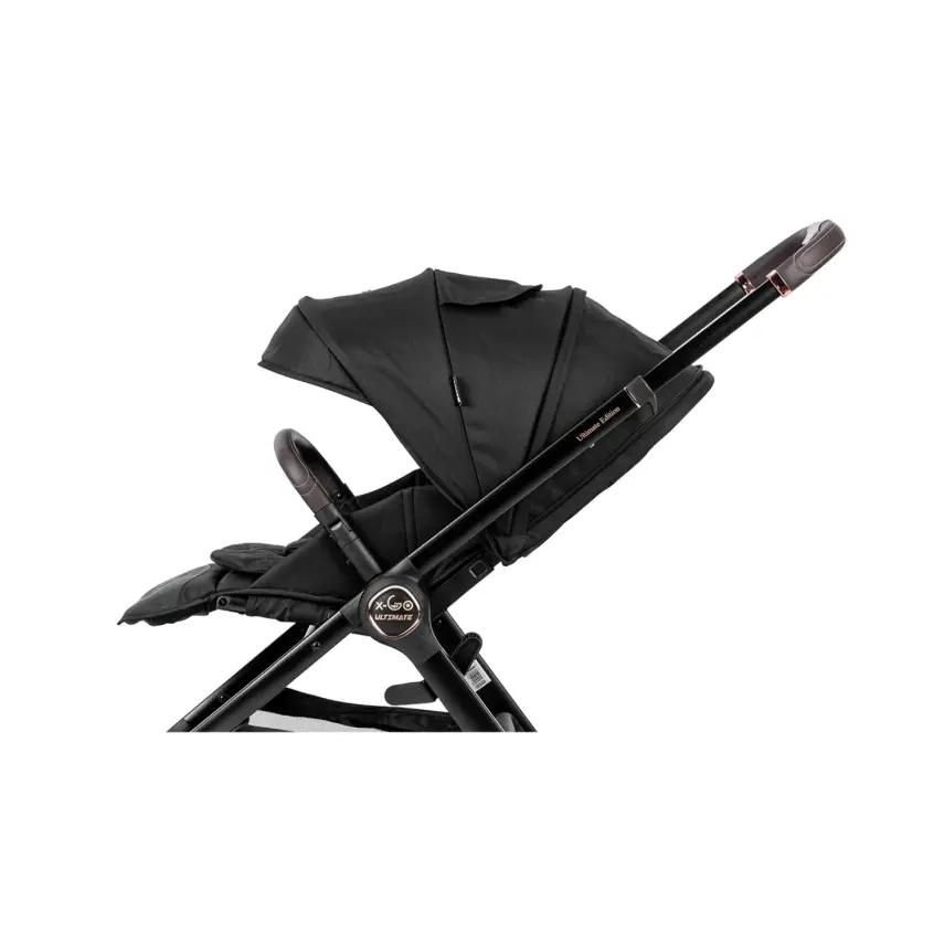 Kanz X-Go Ultimate Çift Yönlü Travel Sistem-Seyahat Sistem Bebek Arabası Rose Gold Siyah   - 27