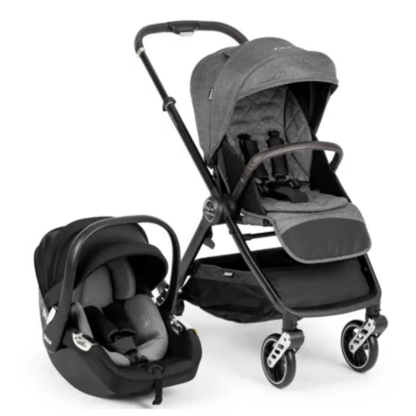 Kanz X-Go Ultimate Çift Yönlü Travel Sistem-Seyahat Sistem Bebek Arabası Silver Gri - 1