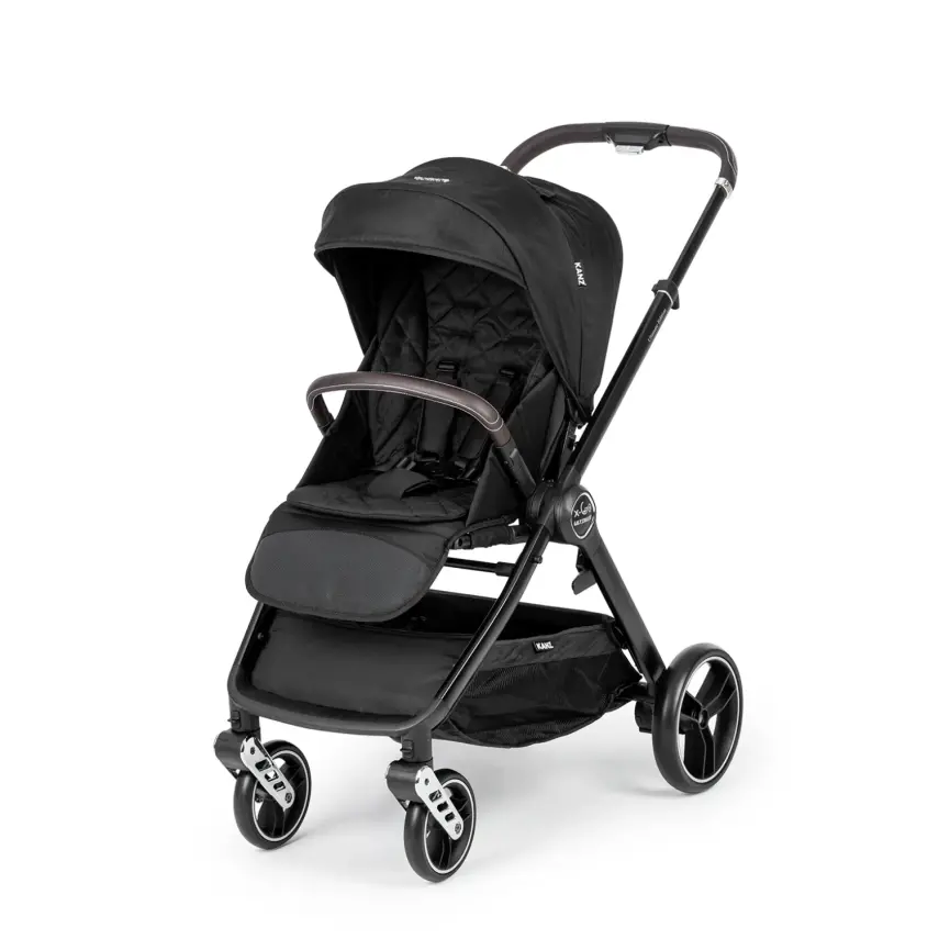 Kanz X-Go Ultimate Çift Yönlü Travel Sistem- Seyahat Sistem Bebek Arabası Silver Siyah - 5