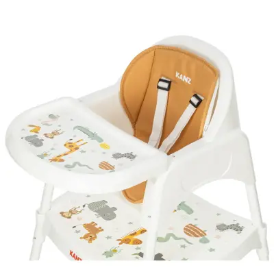 Kanz Yummy Mama Sandalyesi Beyaz - 4