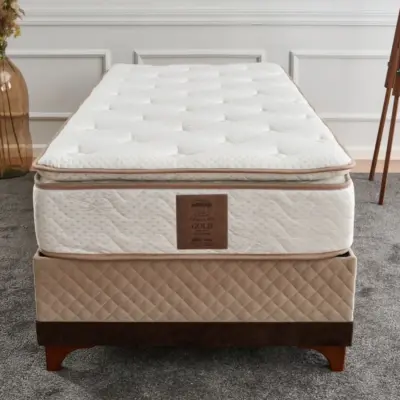 Keremce Apollon Gold Pedli Yaylı Yatak 100x200 - 8