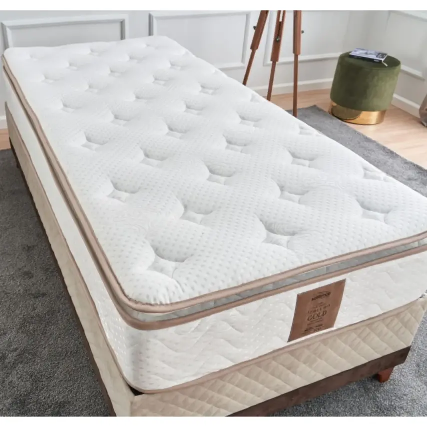 Keremce Apollon Gold Pedli Yaylı Yatak 120x200 - 12