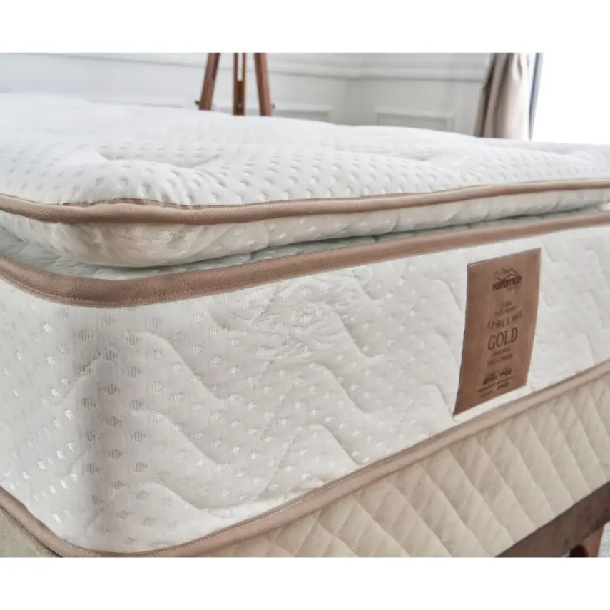 Keremce Apollon Gold Pedli Yaylı Yatak 120x200 - 10