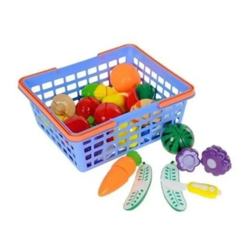 Kesilebilen Meyve Ve Sebze 42 Parça Sepetli - 1