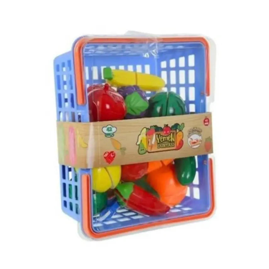 Kesilebilen Meyve Ve Sebze 42 Parça Sepetli - 3
