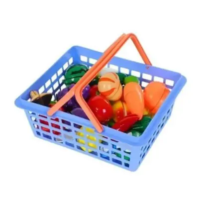 Kesilebilen Meyve Ve Sebze 42 Parça Sepetli - 2