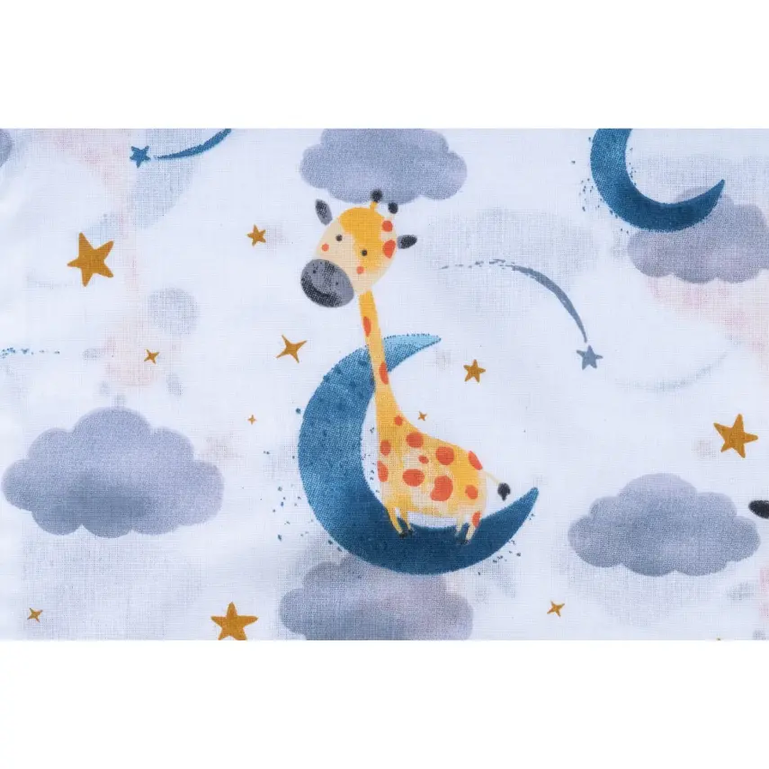 Kidboo Bebek Nevresim Seti Bulut 3 Parça Çantalı 100X150 - 6