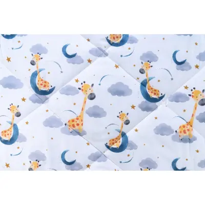 Kidboo Bebek Nevresim Seti Bulut 3 Parça Çantalı 100X150 - 5