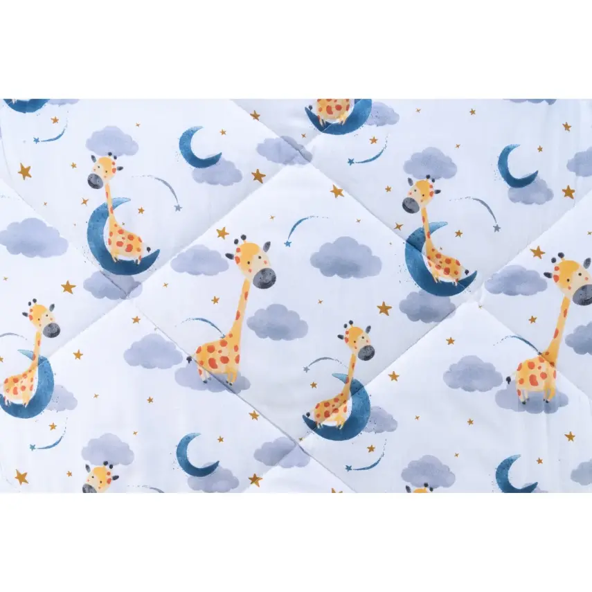 Kidboo Bebek Nevresim Seti Bulut 3 Parça Çantalı 100X150 - 5