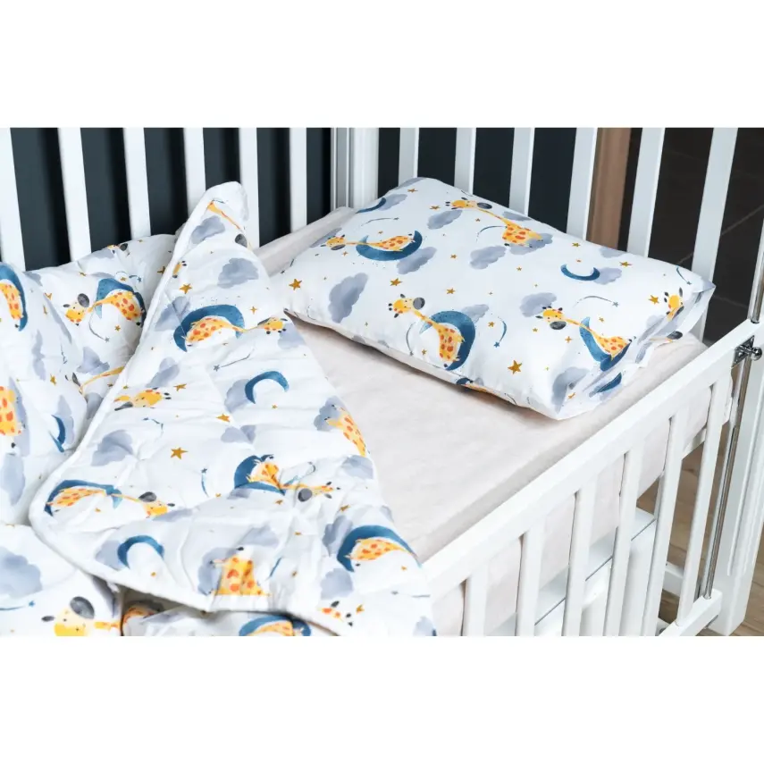 Kidboo Bebek Nevresim Seti Bulut 3 Parça Çantalı 100X150 - 3