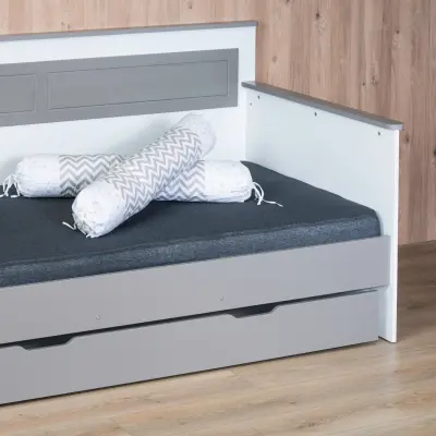 Kidboo Lastikli Çarşaf Tek Kişilik Gri - 2