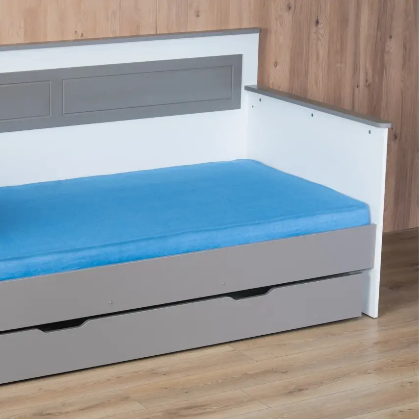 Kidboo Lastikli Çarşaf Tek Kişilik Mavi - 1