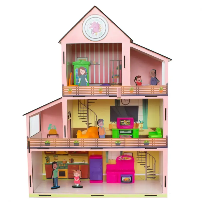 Kidea Ahşap Benim Evim - 1