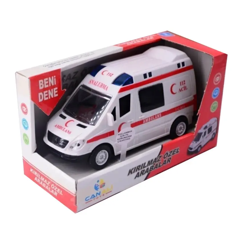 Kırılmaz Ambulans Pilli Sesli - 1