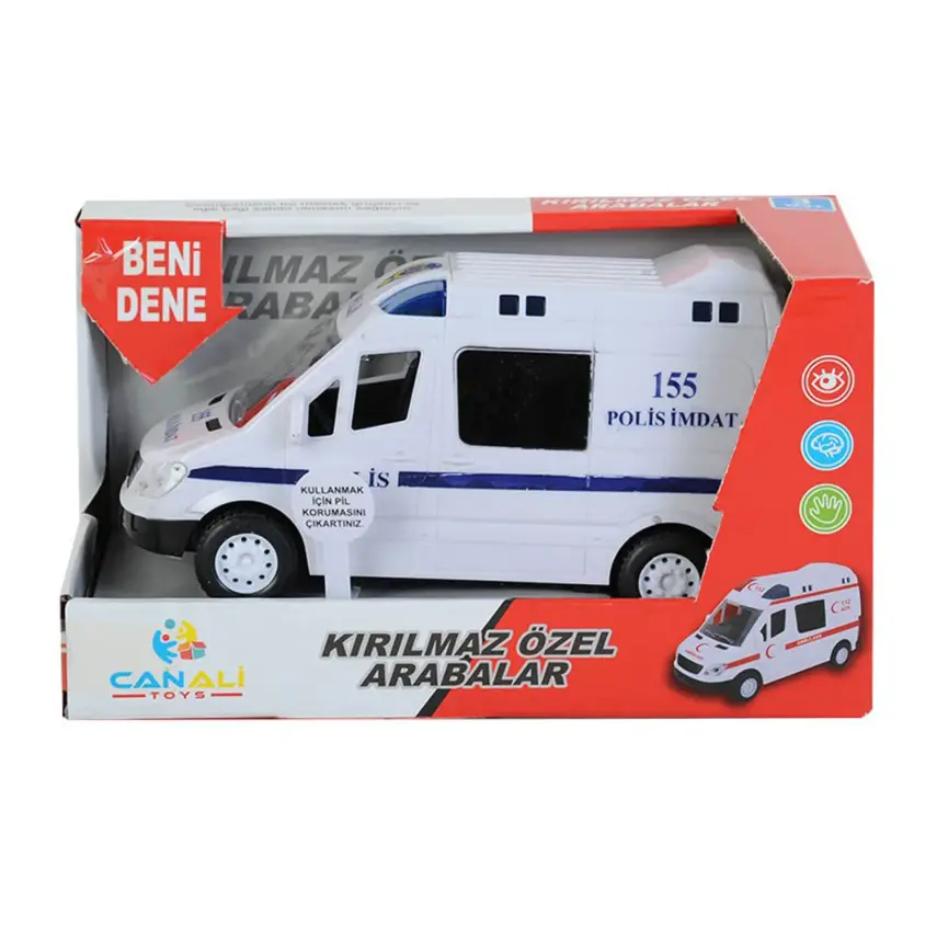 Kırılmaz Polis Pilli Sesli - 3