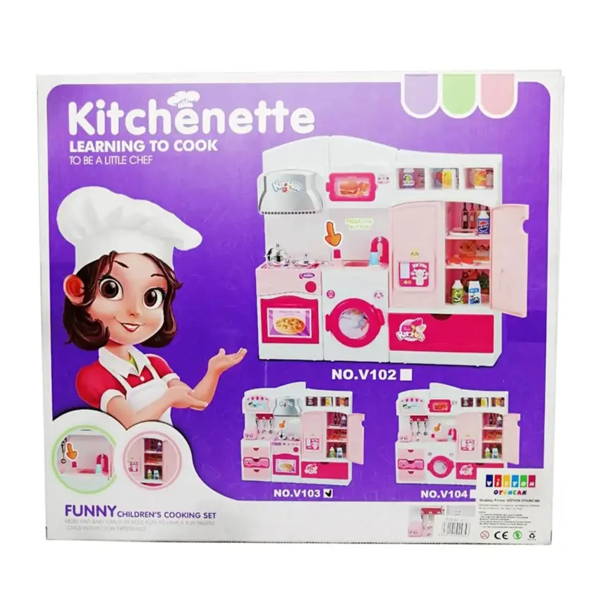 Kitchenette Fırınlı 3lü Mutfak Seti - 2