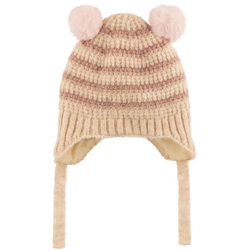 Kitti Eldiven Atkı Bere Takım 0-18 Ay Açık Bej  - 2