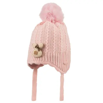 Kitti Eldiven Atkı Bere Takım 0-18 Ay Açık Pembe - 2