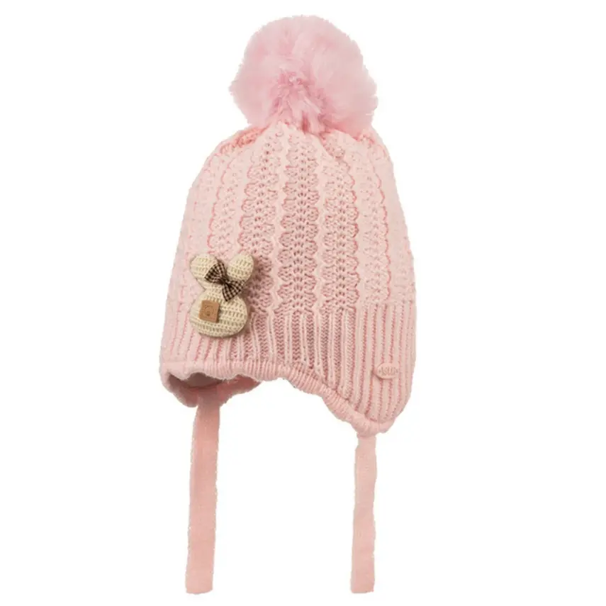 Kitti Eldiven Atkı Bere Takım 0-18 Ay Açık Pembe - 2