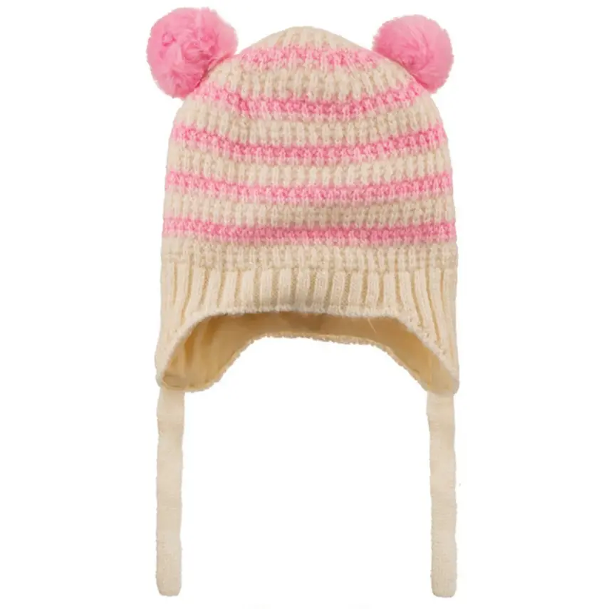 Kitti Eldiven Atkı Bere Takım 0-18 Ay Krem  - 2