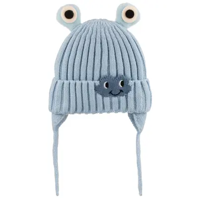 Kitti Eldiven Atkı Bere Takım 0-18 Ay Mavi  - 2