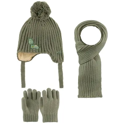 Kitti Eldiven Atkı Bere Takım 1-4 Yaş Çağla Yeşili 