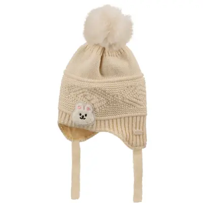 Kitti Eldiven Atkı Bere Takım 1-4 Yaş Ekru - 2