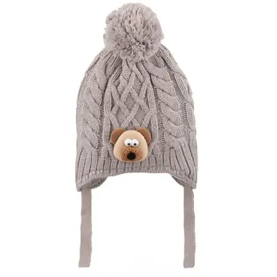 Kitti Eldiven Atkı Bere Takım 1-4 Yaş Gri  - 2