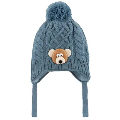 Kitti Eldiven Atkı Bere Takım 1-4 Yaş Havacı Mavi - 2