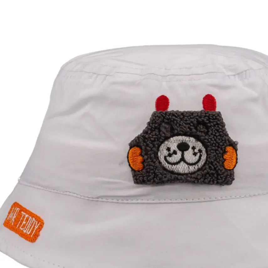 Kitti Erkek Bebek Fötr Şapka 1-3 Yaş Beyaz - 2