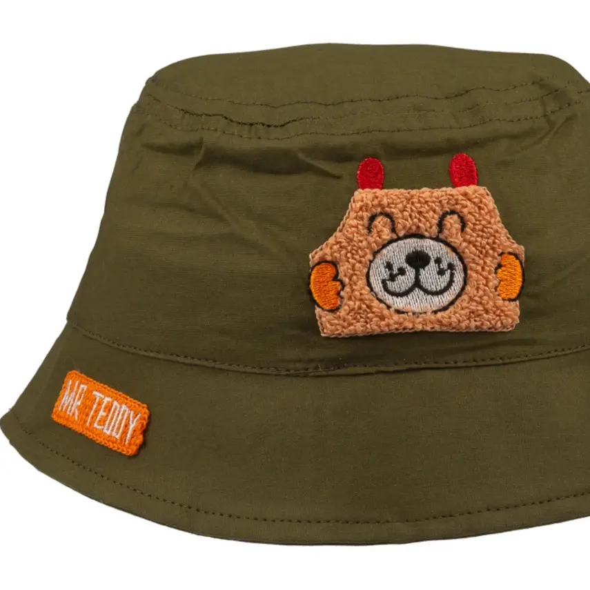 Kitti Erkek Bebek Fötr Şapka 1-3 Yaş Haki - 2