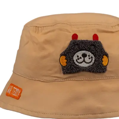 Kitti Erkek Bebek Fötr Şapka 1-3 Yaş Orta Bej - 2