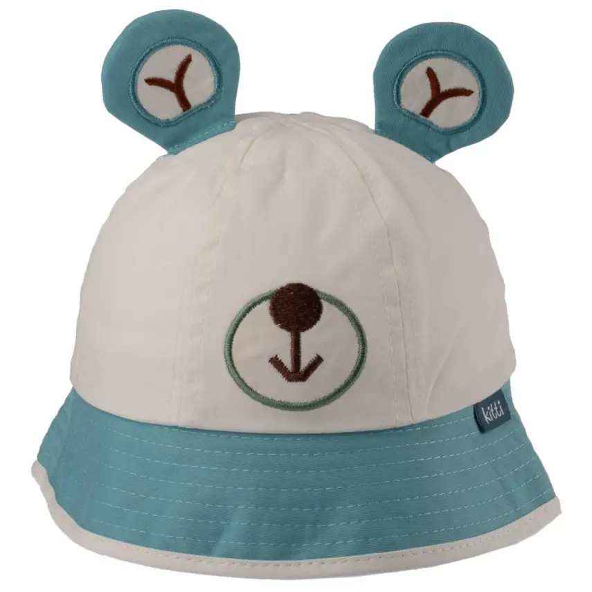 Kitti Erkek Bebek Fötr Şapka 1-3Yaş Beyaz - 1