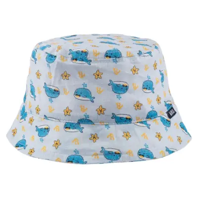 Kitti Erkek Şapka Fötr Bebe Mavi 1-3Yaş