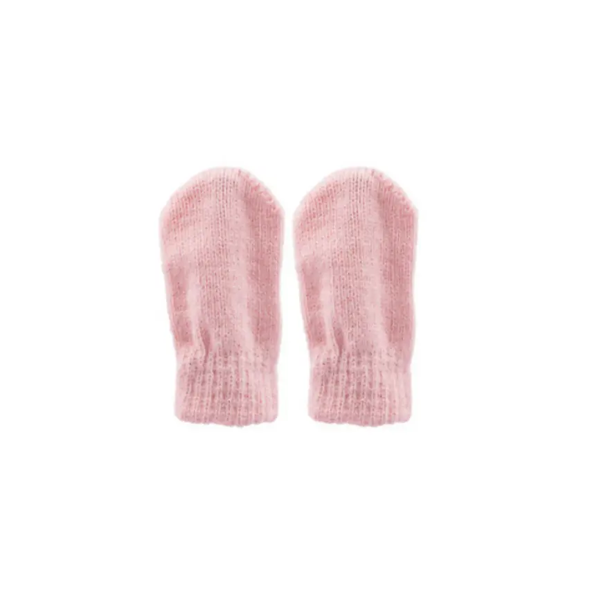 Kitti Kız Atkı Bere Eldiven Takım Açık Pembe - 3