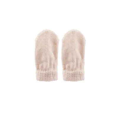 Kitti Kız Atkı Bere Eldiven Takım Pudra - 3