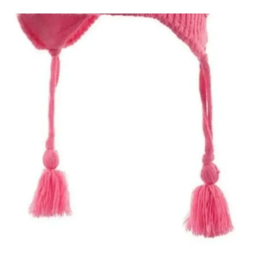 Kitti Kız Bebek Kulaklı Bere Açık Pembe 1-4Yaş  - 3