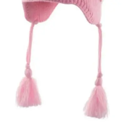 Kitti Kız Bebek Kulaklı Bere Açık Pembe 1-4Yaş  - 6