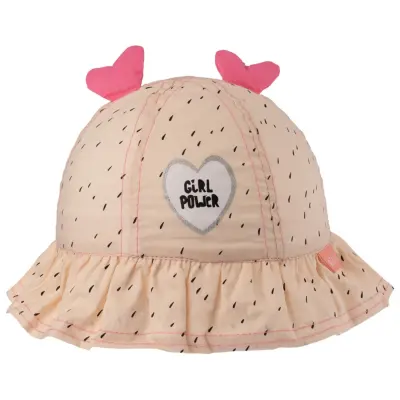 Kitti Kız Bebek Maksi Şapka 1-3Yaş Soft Pembe 