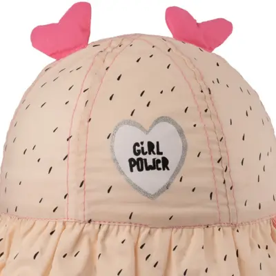 Kitti Kız Bebek Maksi Şapka 1-3Yaş Soft Pembe - 2