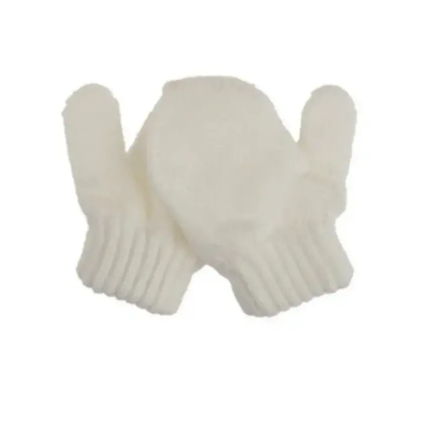 Kitti Kız Çocuk  Eldiven Atkı Bere Takım 0-18 Ay Krem  - 4