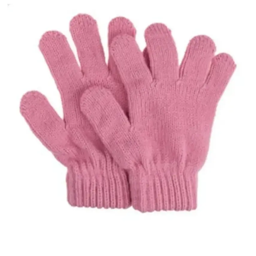 Kitti Kız Çocuk  Eldiven Atkı Bere Takım 1-4Yaş Pembe  - 2