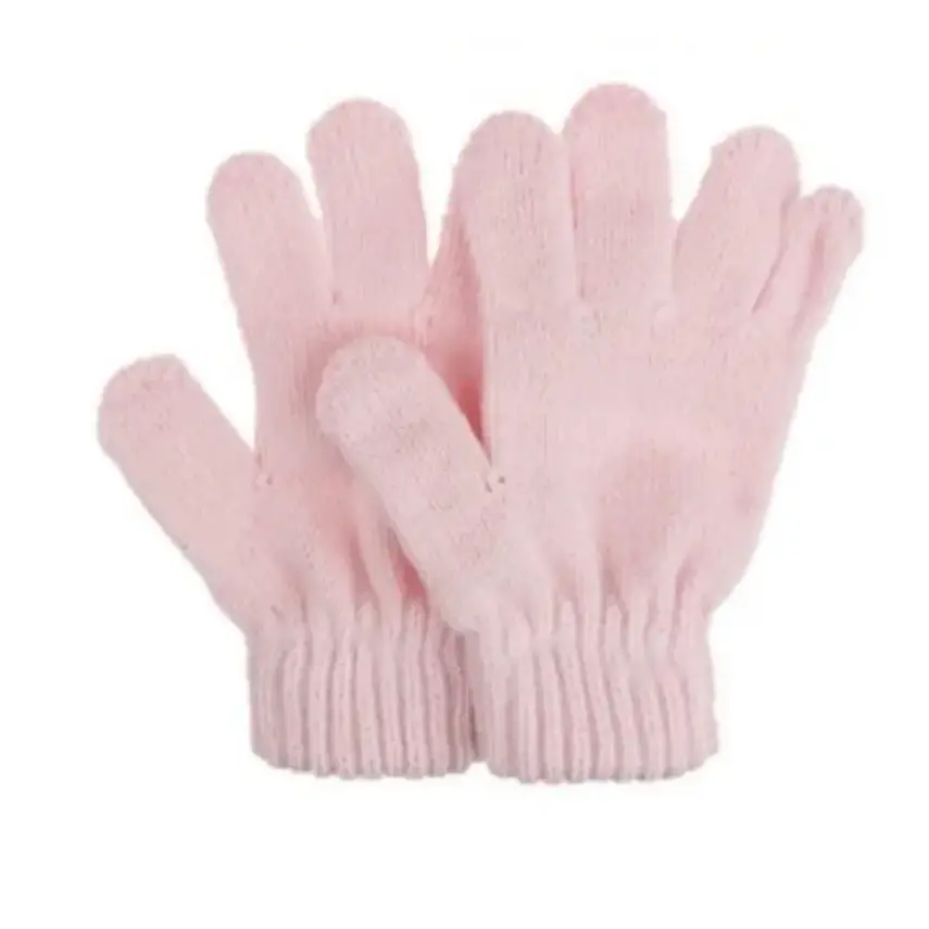 Kitti Kız Çocuk  Eldiven Atkı Bere Takım 1-4Yaş Soft Pembe  - 4