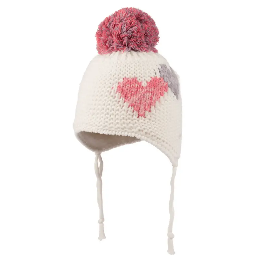 Kitti Unisex Bebek Bere Kulaklı Krem - 1